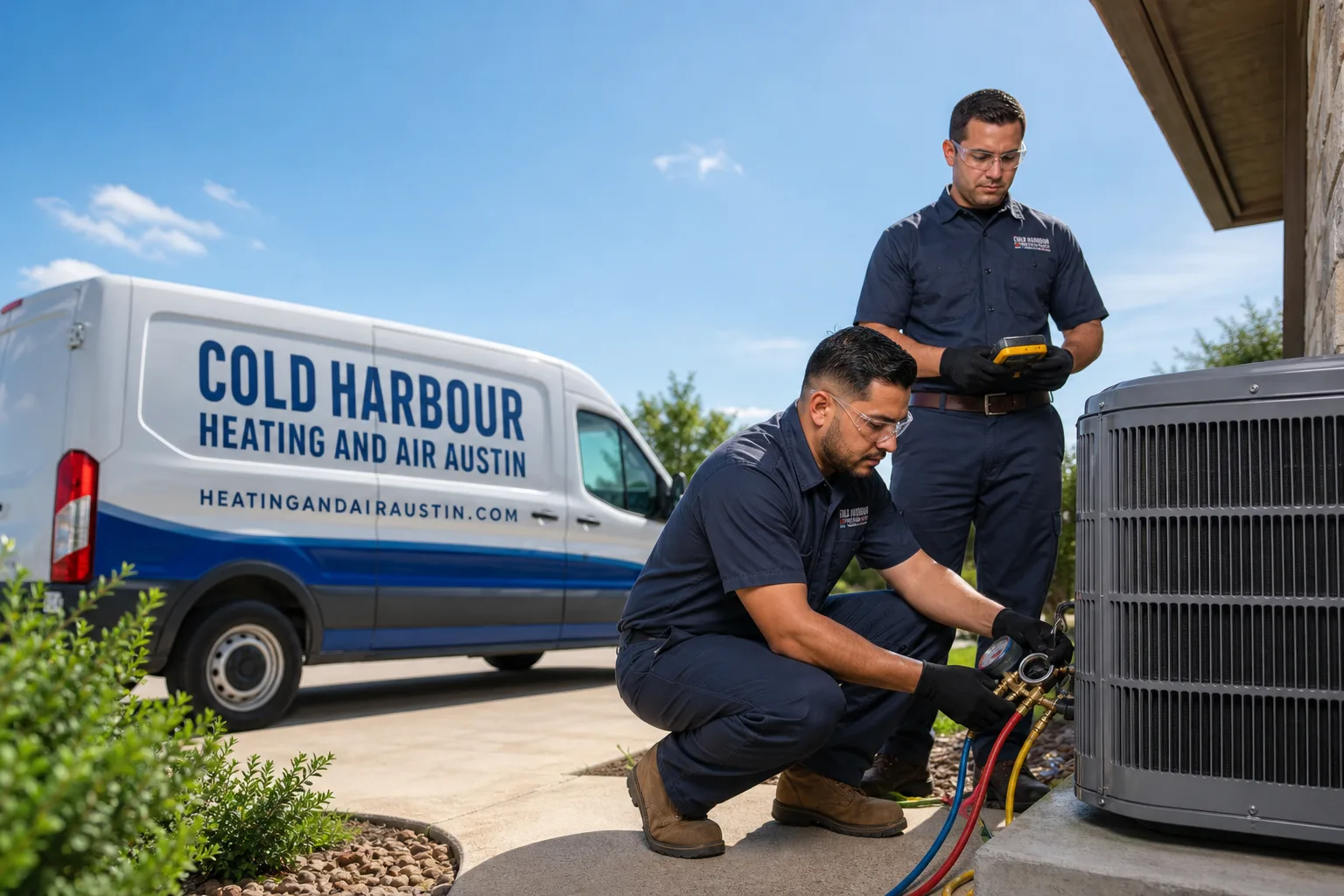 Cold Harbour Heating and Air Austin hvac team